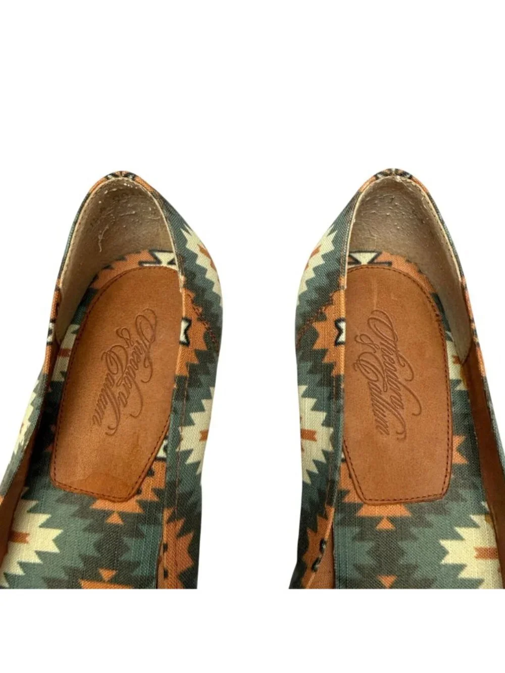 Stuart Weitzman Theodora & Callum Espadrilles Womens 8.5 Shoes Wedges Southwest